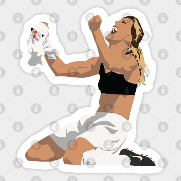 Brandi Chastain USWNT Sticker by Hevding